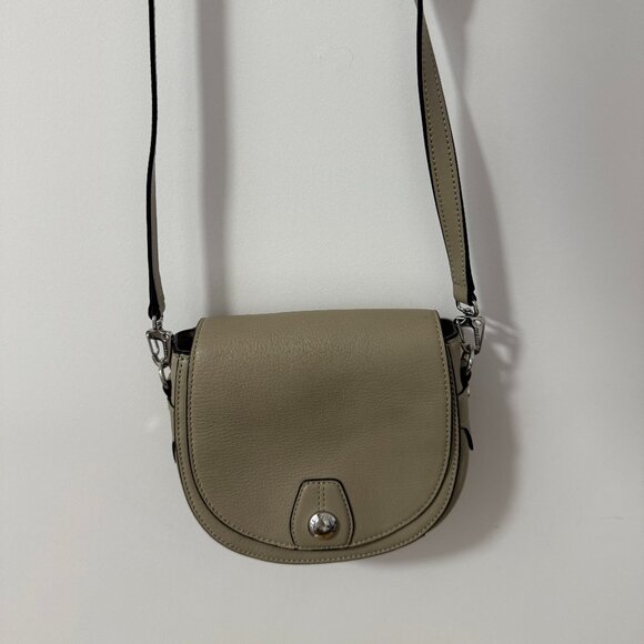 Rag & Bone Mini Flight Saddle Bag in colour clay - Picture 9 of 9